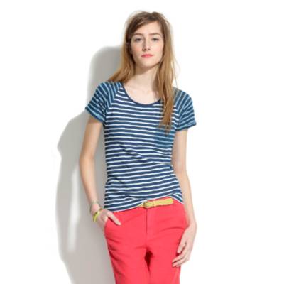 Indigo Ink Raglan Tee