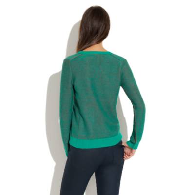 Shrunken V-Neck Sweater