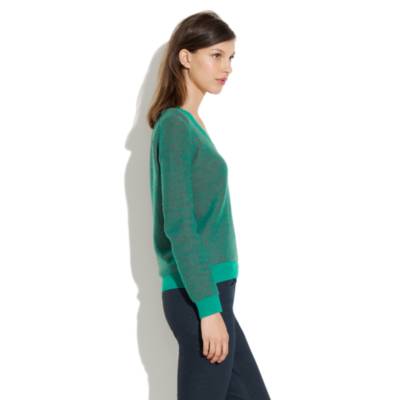 Shrunken V-Neck Sweater