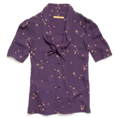 Sess�n&trade; gloria Tie-Front Blouse