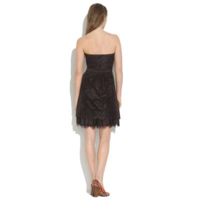 Strapless Lace Dress