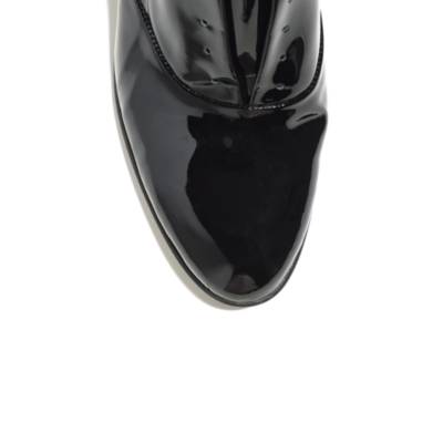 Les Prairies de Paris&trade; Baby Jump Patent Oxford Booties