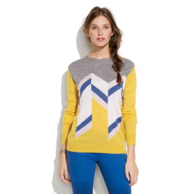 Le Mont St. Michel&reg; Geometric Shapes Sweater