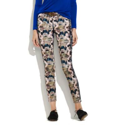 Skinny Skinny Ankle Jeans in Snakeprint
