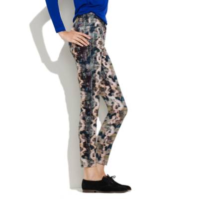 Skinny Skinny Ankle Jeans in Snakeprint