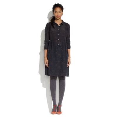 Attic and Barn&reg; Elide Long-Sleeve Button-Front Dress