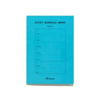 Delfonics&reg; for Top Hat Sticky Schedule Weekly Notes