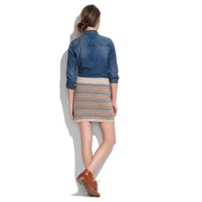Fair Isle Sweater-Skirt
