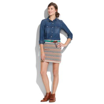 Fair Isle Sweater-Skirt