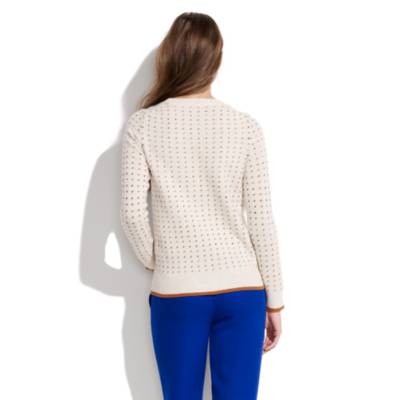 Color-Stitch Sweater