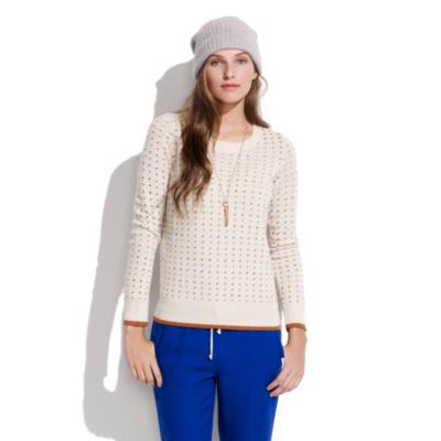 Color-Stitch Sweater