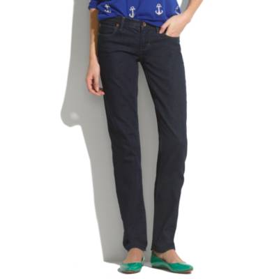 Rail Straight Jeans in Madewell Wash
