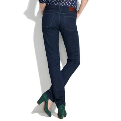 Rail Straight Jeans in Madewell Wash
