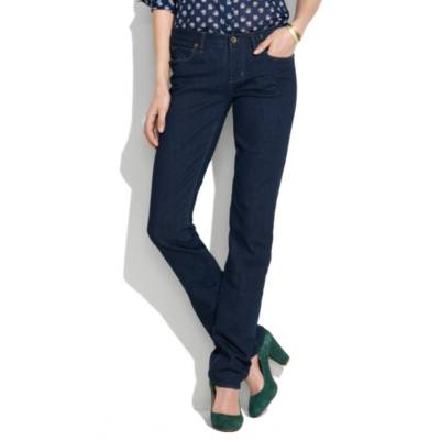 Rail Straight Jeans in Madewell Wash