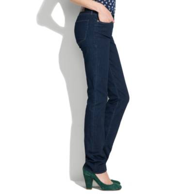Rail Straight Jeans in Madewell Wash