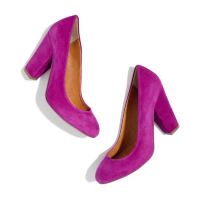 The Frankie Pump in Suede