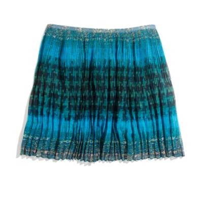 multiprint pleated mini