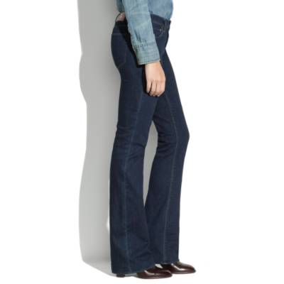 Bootlegger Jeans in Madewell Wash