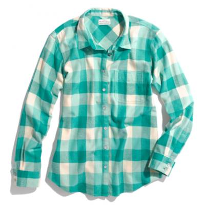 Checked Flannel Boyshirt