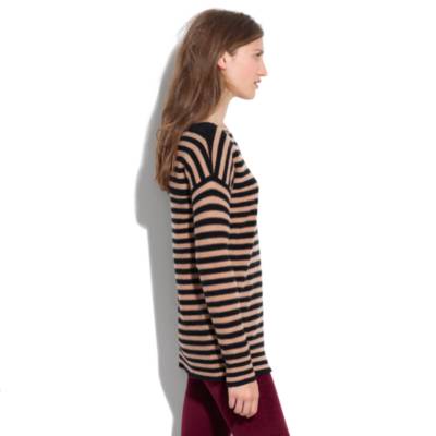 Striped Boatneck Sweater
