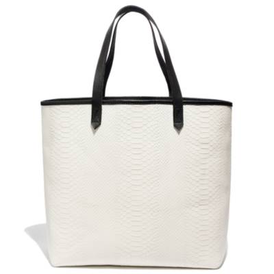 The Transport Tote in Snakeprint