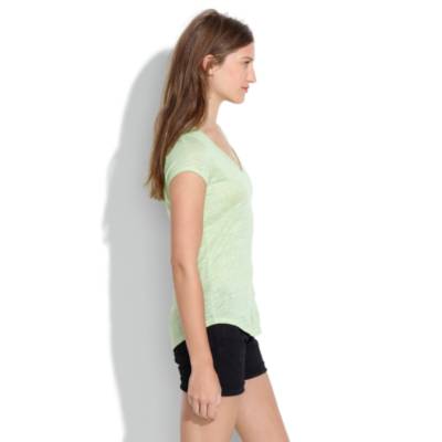 Linen V-Neck Tee