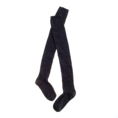 Over-the-Knee Ribbed 1937 Socks