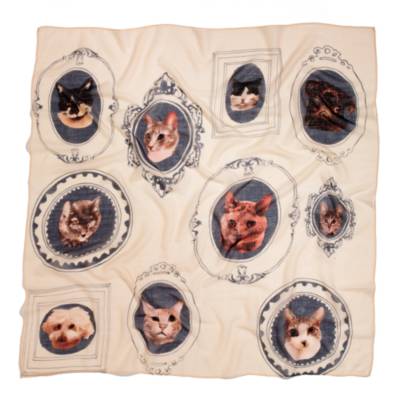 Pet Portrait Scarf