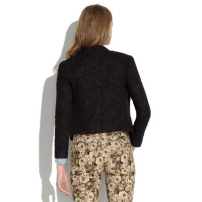 Cropped Lace Blazer