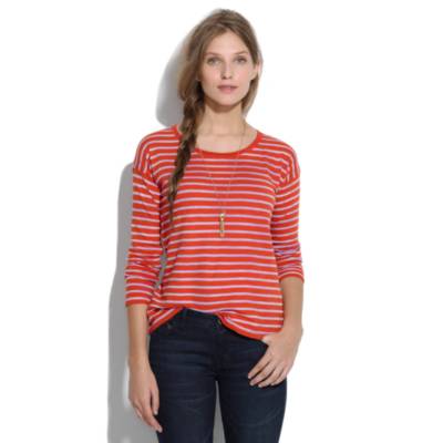 Sun-Faded Stripes Tee