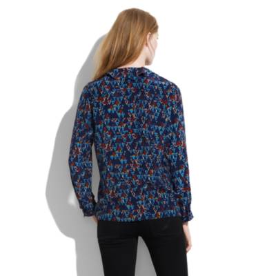 United Bamboo&trade; for Madewell Silk Triangle Blouse