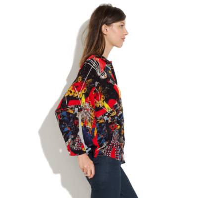 United Bamboo&trade; For Madewell Silk Blouse