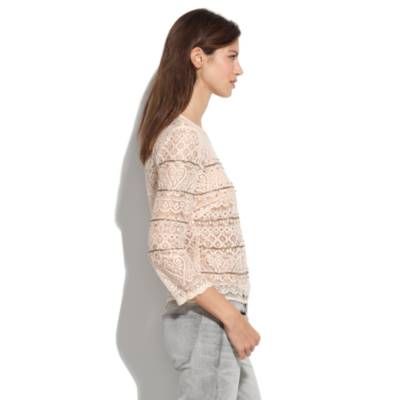 Embellished Lace Top