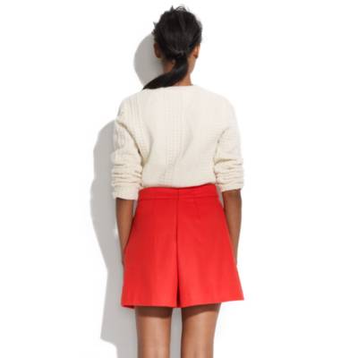 Wool bell shorts