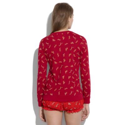 Fox-Print Sweatshirt