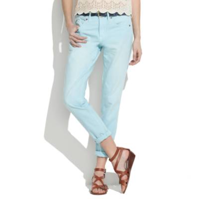 The Boyjean in Crisp Aqua