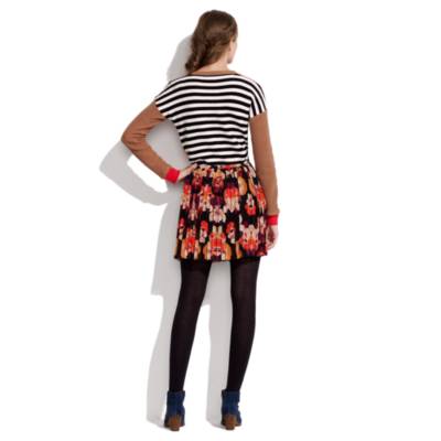 Poet Skirt in Mirrorflower Print