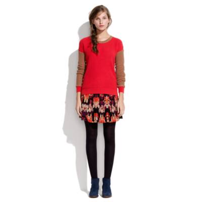 Poet Skirt in Mirrorflower Print