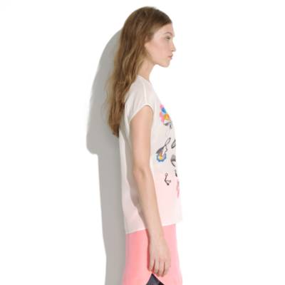 Rebeca Raney X Madewell Silk Tee