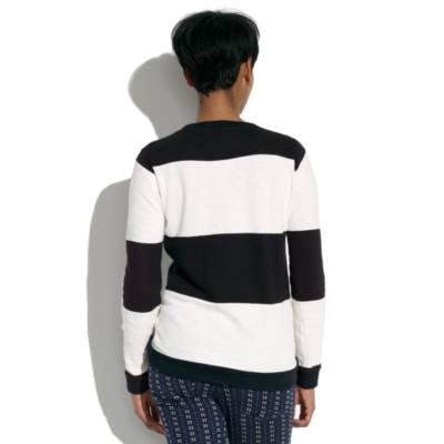 Striped Sweatshirt Tee