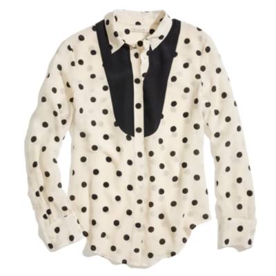 Dotted Tux Shirt