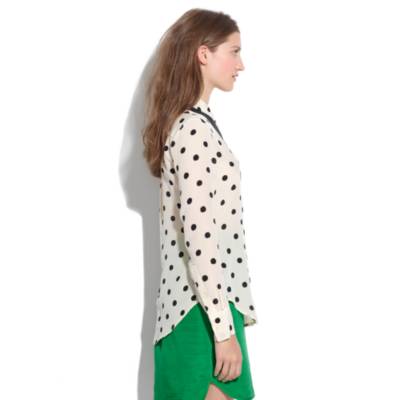 Dotted Tux Shirt