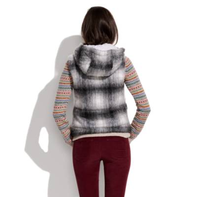 Hooded Tartan Vest