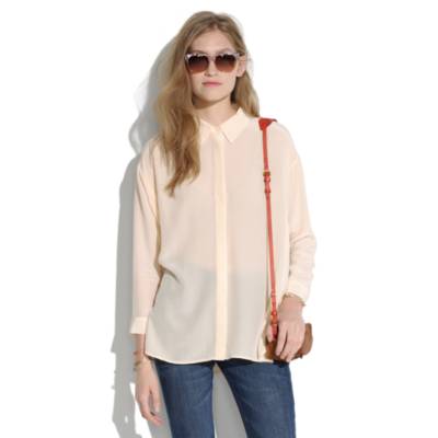 Silk Pajama Top