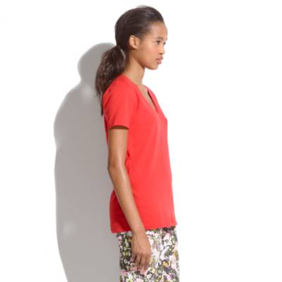 V-Neck Pocket Tee
