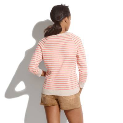 Sweatshirt Sweater in Stripe
