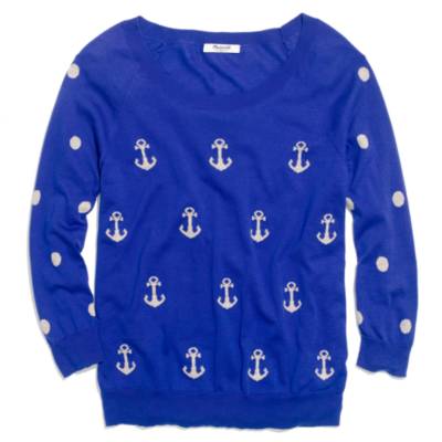 Anchors & Dots Sweater