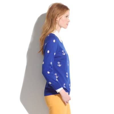 Anchors & Dots Sweater