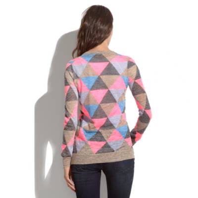 Fairweather Cardigan in Harlequin