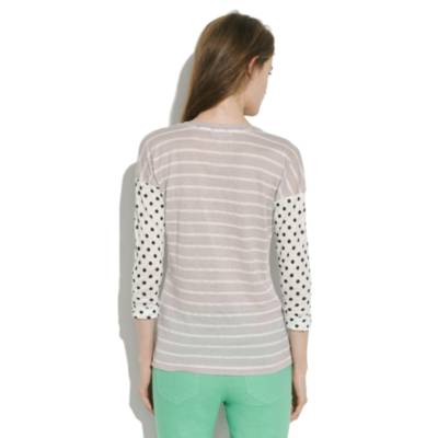 Easy Tee in Dots & Stripes